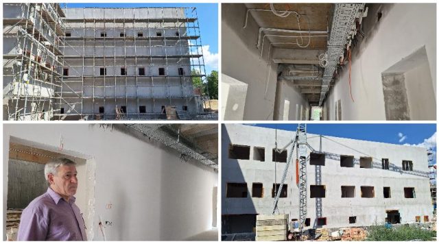 Construcția noului Ambulatoriului din cadrul Spitalului ”Beldiman”, unde va fi amplasat primul RMN al orașului, se îndreaptă către finalizare