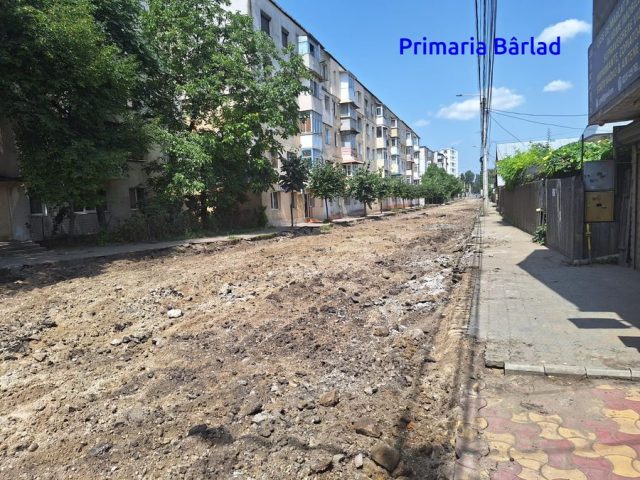 Începe modernizarea străzii Vasile Pârvan! Trafic restricționat