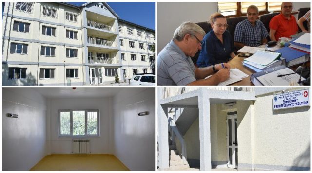 Au fost finalizate lucrările de reabilitare la Spitalul de copii
