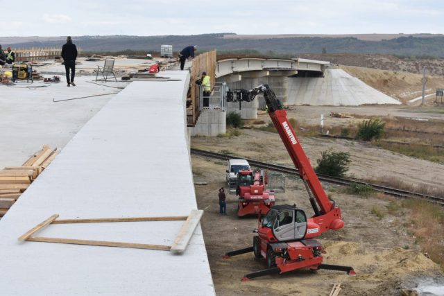 Stadiul lucrărilor la varianta de ocolire a Municipiului Bârlad