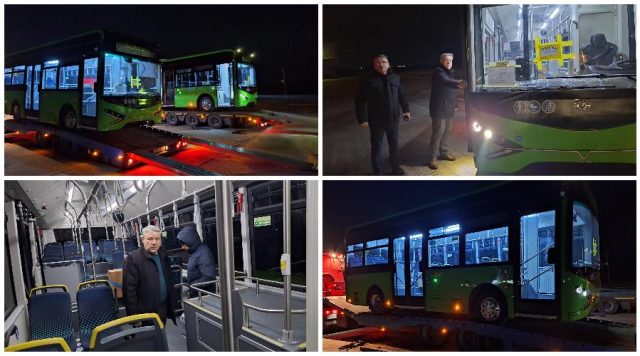 UPDATE Au sosit autobuzele electrice! Autovehiculele vor intra în curând pe traseele Bârladului!