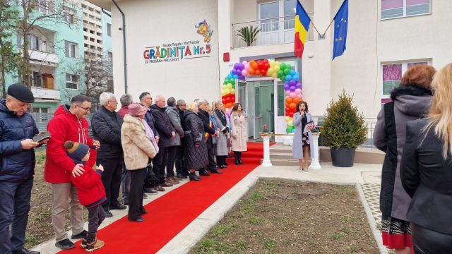 Noua Grădiniță nr. 5 Bârlad și-a deschis porțile