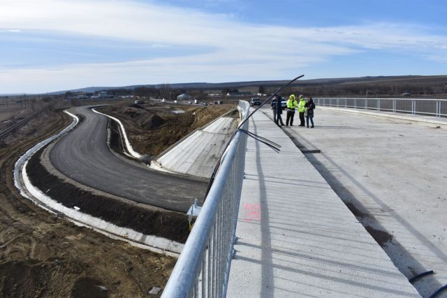 Stadiul lucrărilor la varianta de ocolire a Bârladului