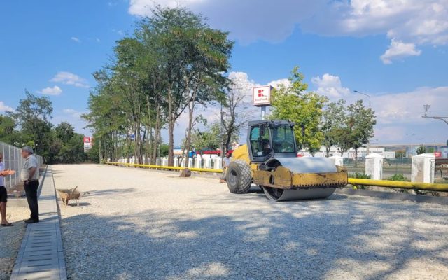 Prima parcare special amenajată pentru vizitatorii Grădinii Publice și cei a Grădinii Zoologice