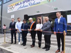 A fost inaugurată sala de sport a orașului. Obiectivul a primit numele marii gimnaste Andreea Răducan