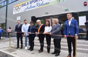 A fost inaugurată sala de sport a orașului. Obiectivul a primit numele marii gimnaste Andreea Răducan