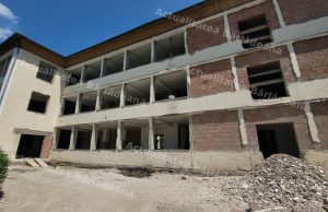 Stadiul lucrărilor de reabilitare a Liceului ”Cuza”