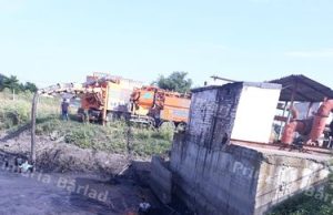 Polderul din zona Cimitirului ”Trei Ierarhi”, decolmatat după două decenii