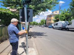 Primele semafoare cu buton în municipiul Bârlad