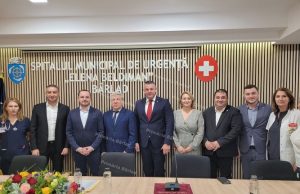 Alexandru Rogobete, ministrul Sănătății, în vizită la Bârlad. Spitalul va patrona două centre de importanță regională: pentru pacienții cu AVC și pentru terapia durerii