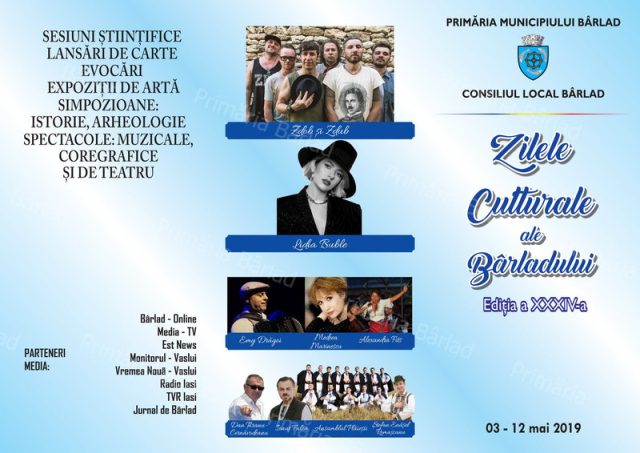 Zilele Culturale ale Bârladului, în plină desfășurare