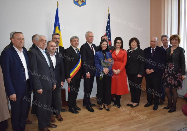 Excelența Sa Hans Klemm, Ambasadorul SUA în România, în vizită la Bârlad