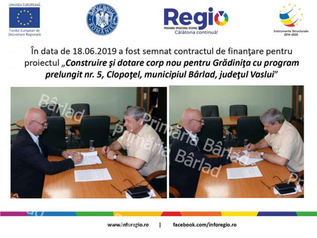 Fonduri europene pentru grădinițele 5 si 8. Extindere, construire corp nou si dotări
