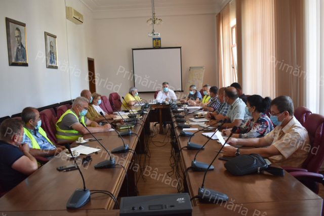 Ședință tehnică pentru varianta de ocolire a Bârladului, la sediul primăriei