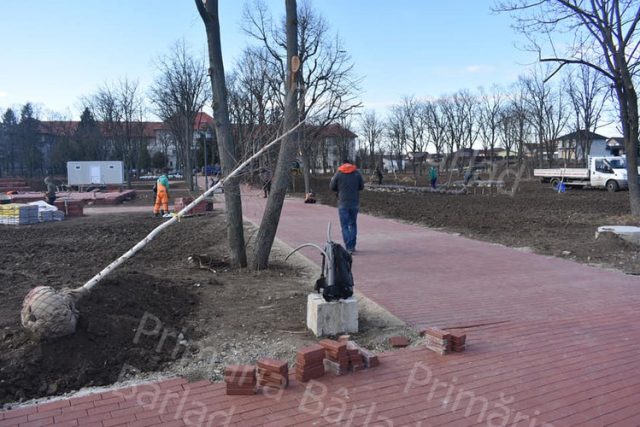 Lucrările de la Parcul „Mihai Eminescu”, aproape de finalizare