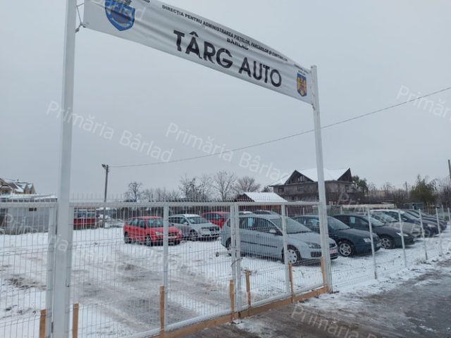 Pentru prima dată, Bârladul pune la dispoziție spațiu special desfășurării unui târg auto permanent
