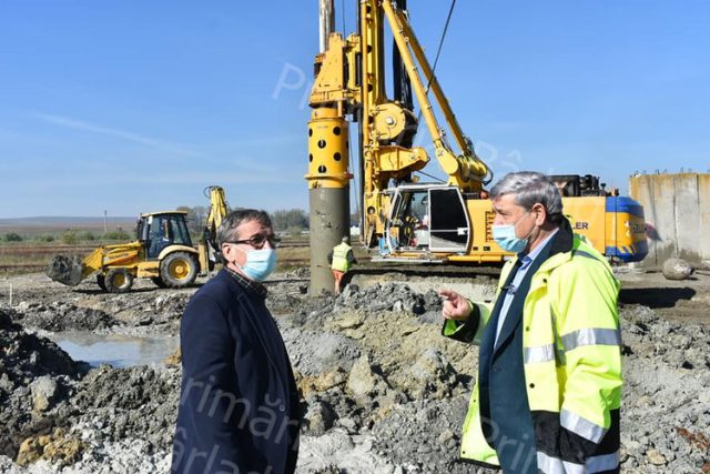 Stadiul lucrărilor la varianta de ocolire a Bârladului