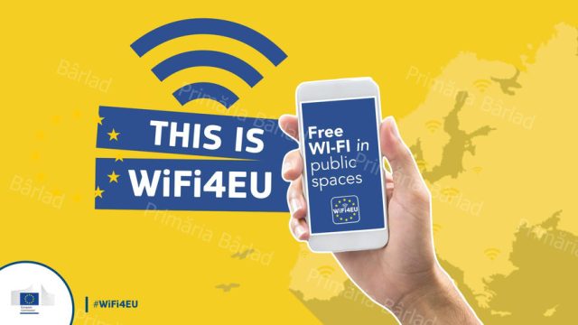 Wi-Fi gratuit în cele mai importante zone publice din Bârlad!