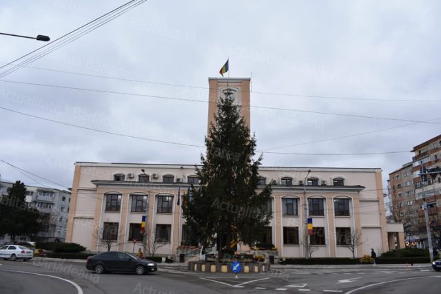 Bradul din acest an, din nou, donație a unor bârlădeni