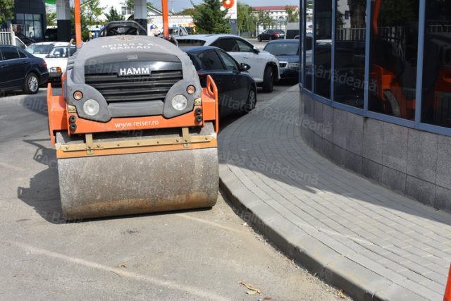 Un nou lot de trotuare intră în reabilitare