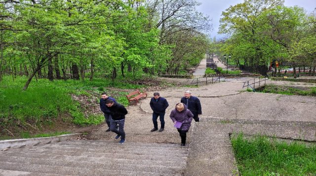 O nouă etapă de modernizare a Grădinii Publice. Zona vizată: de la trepte până la ieșirea din zona împădurită