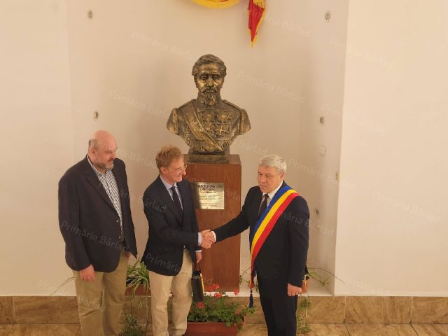 Ambasadorul Belgiei în România, primit la Primăria Bârlad de primarul Dumitru Boroș
