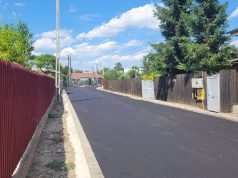 Străzile Păcii și Elena Doamna, asfaltate