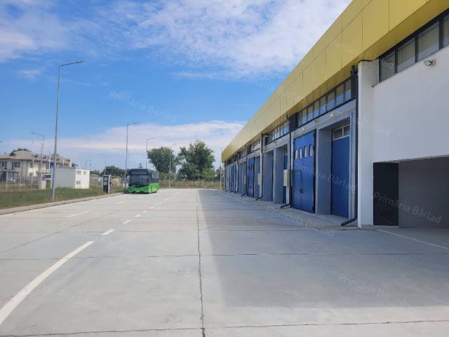 Prima autobază construită la Bârlad după mai bine de 7 decenii. Investiție de 18,5 milioane de lei