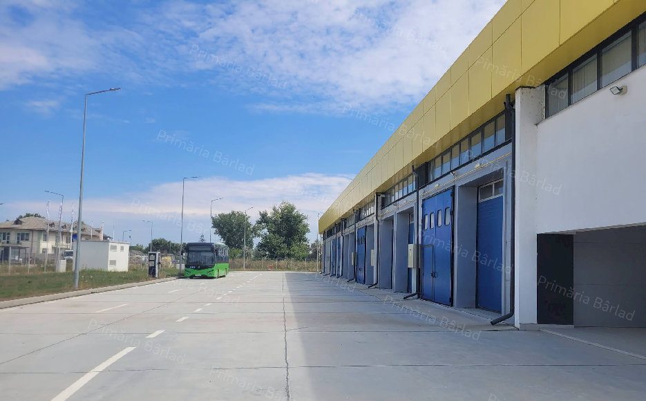 Prima autobază construită la Bârlad după mai bine de 7 decenii. Investiție de 18,5 milioane de lei