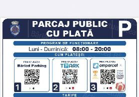 AU INTRAT ÎN FUNCȚIUNE PARCĂRILE PUBLICE CU PLATĂ