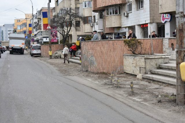 Reconfigurare totală a zonei din fața ”Blocului tineretului”