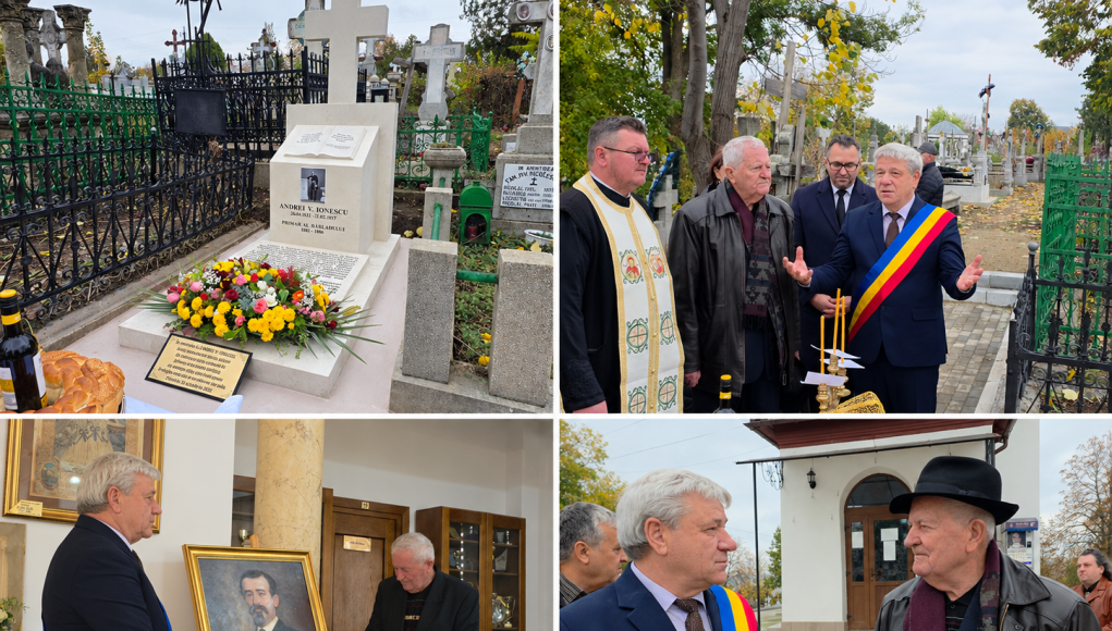 Andrei V. Ionescu, un mare primar recuperat din uitare. Bârladul și-a omagiat unul dintre cei mai importanți edili din istoria sa